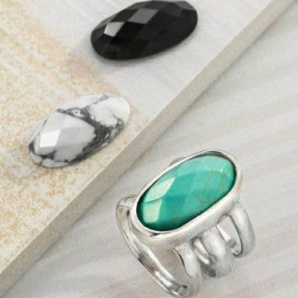 Silpada change of art ring size 7